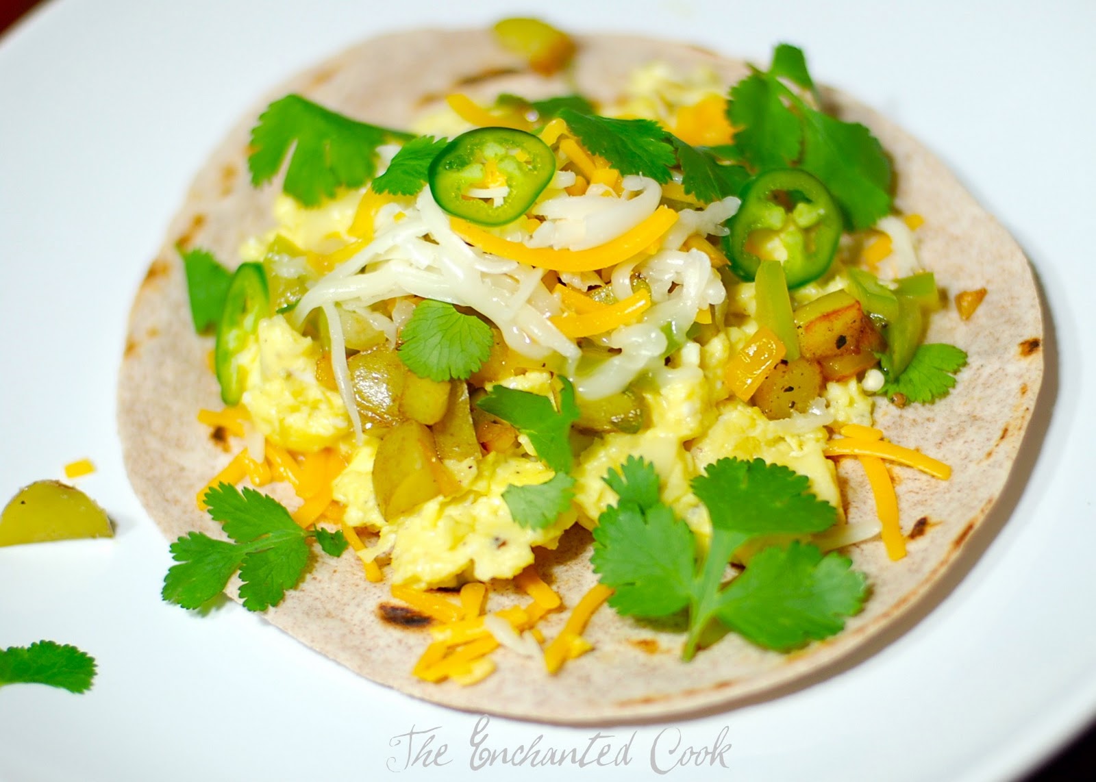 The Enchanted Cook Vegetarian Breakfast Tacos A Fresh and Easy