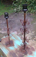 ILUMINACIÓN - Veladores de alambre