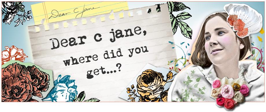 dear cjane