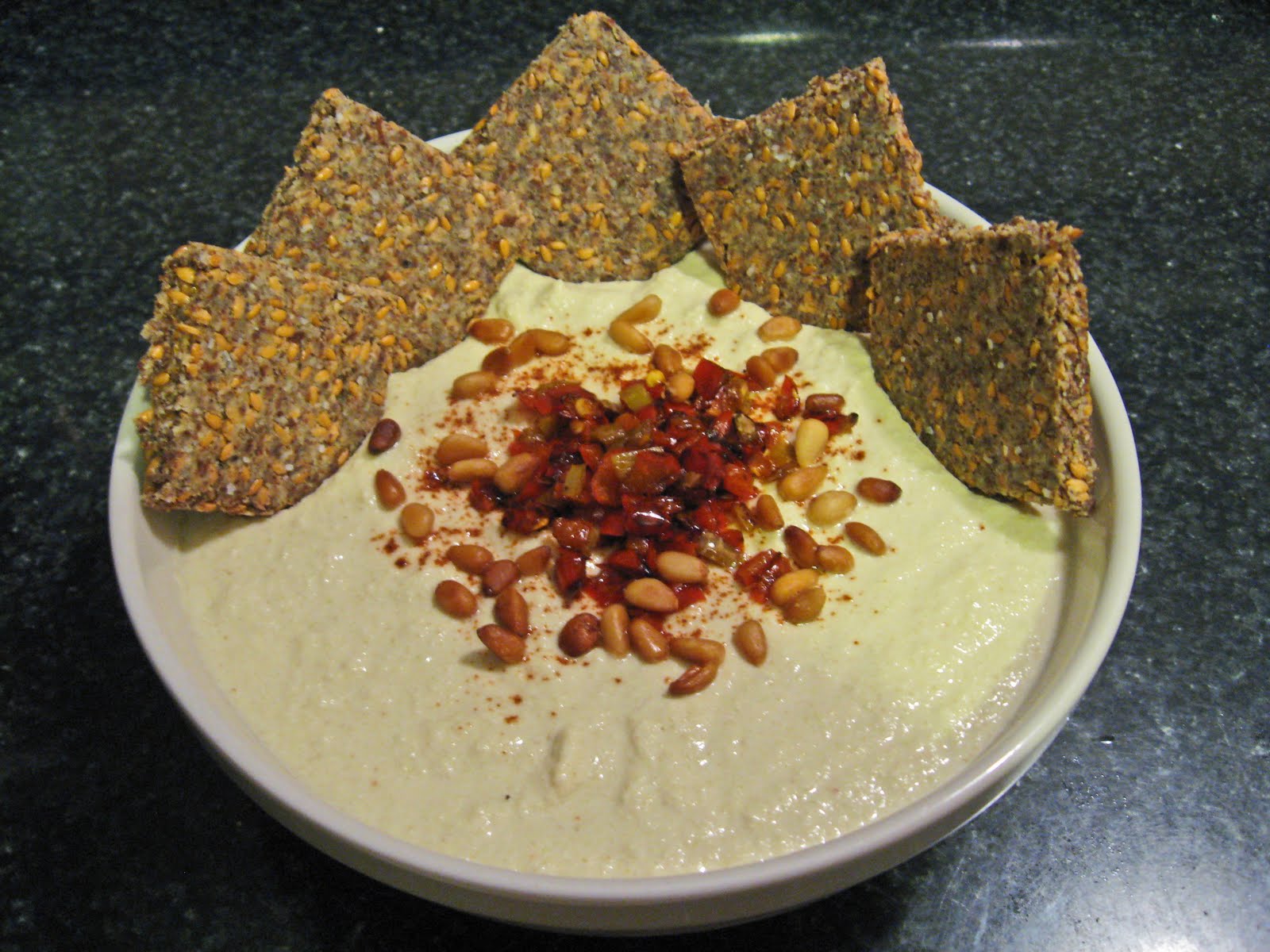 Hot Pepper Hummus Primal Palate Paleo Recipes