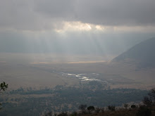 Ngorongoro view from Serena at Sunrise