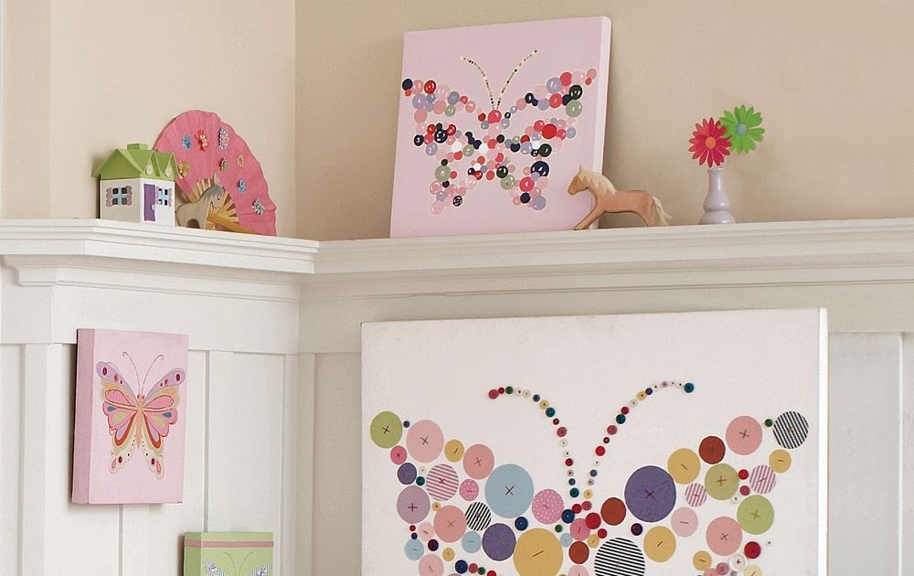 Big Ideas and a Little Inspiration button wall art