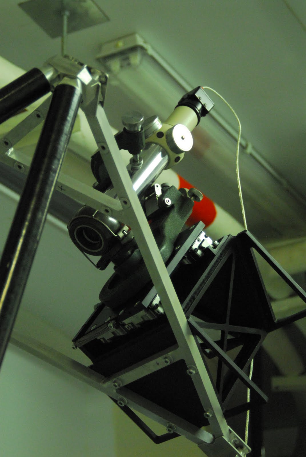 SALT Image Quality Fixup Setting up the alignment telescope