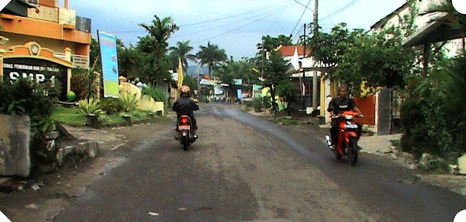 jalan depan smp negeri 1 bumiayu