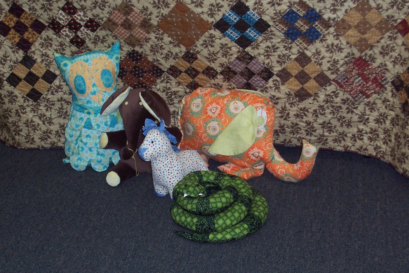 Orange Quilt Bee May 2010