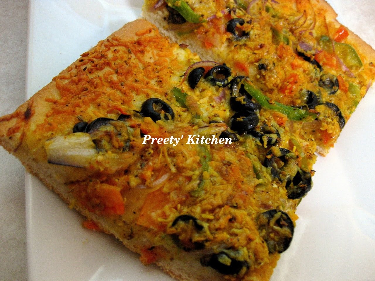 Preety's Kitchen Semolina Pizza Dough Recipe