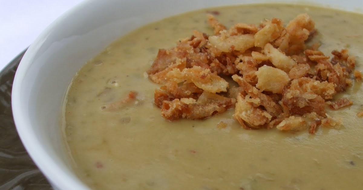 My Creative Stirrings Creamy Split Pea and Bacon Soup