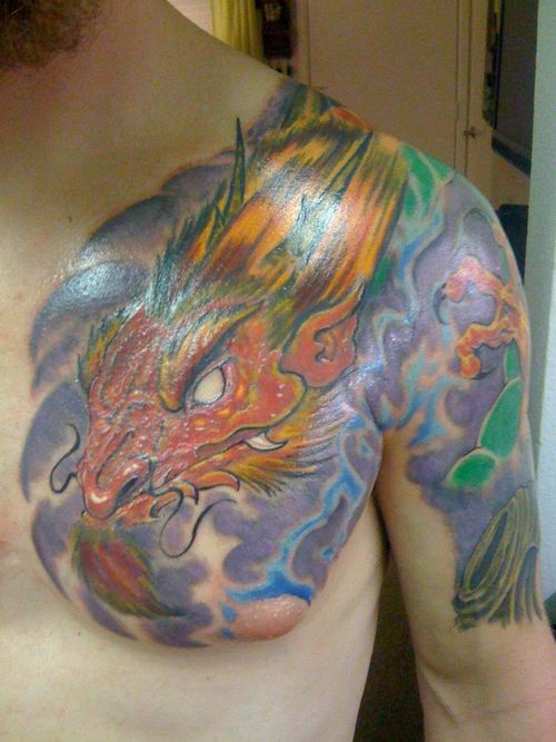 Asian Dragon Tattoos are very popular today due to their rich diversity in 