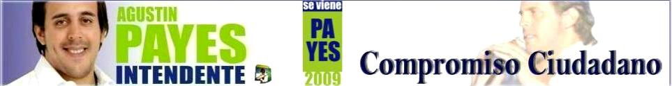 Agustín Payes INTENDENTE 2009