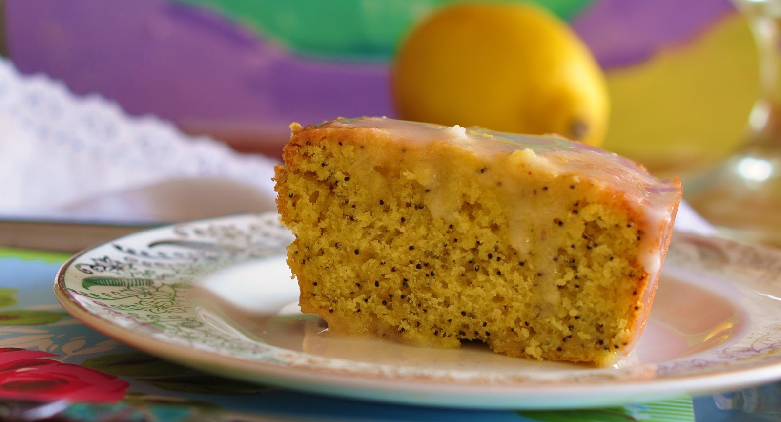 Stuff I make, bake and love Lemon & Poppy Seed Cake
