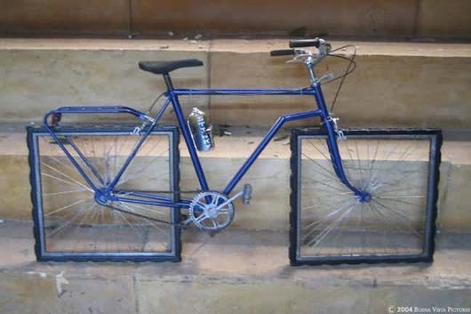 bike with square wheels