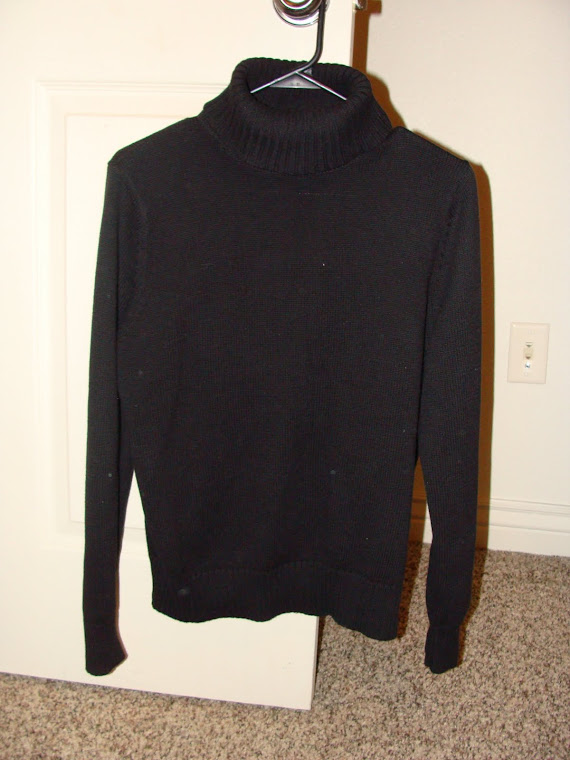 Black Turtle neck Sweater