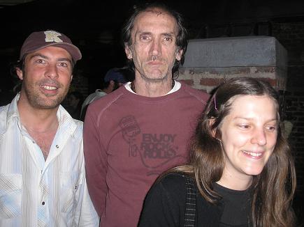 Adrian Birchner, Dante Taparelli y Silvia Lenardón