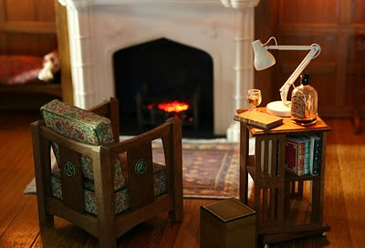 Study Fireplace
