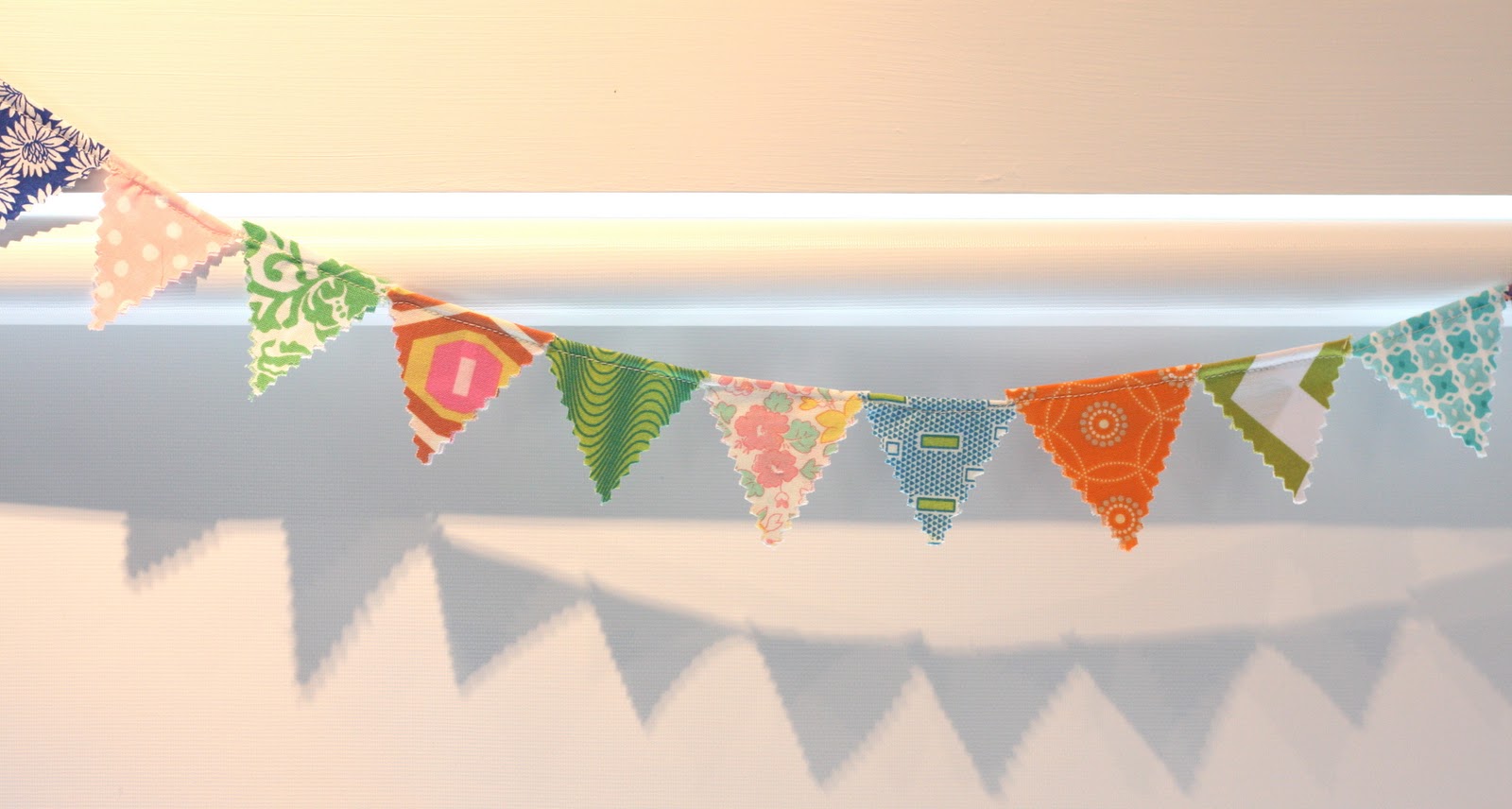 Christie Chase 295...mini pennant flag garland