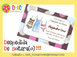 Invitaciones de Despedida de Soltera(o)