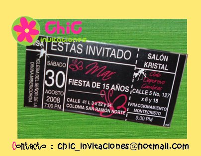 ●●●● Boleto de entrada