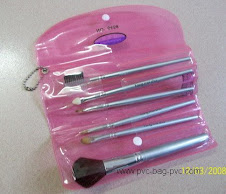 fashion pvc packaging bag for make up tools