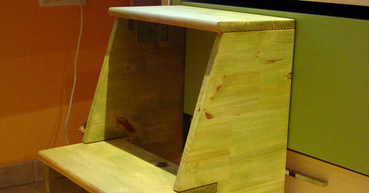 Por si te ayuda: Una escalera para la cama