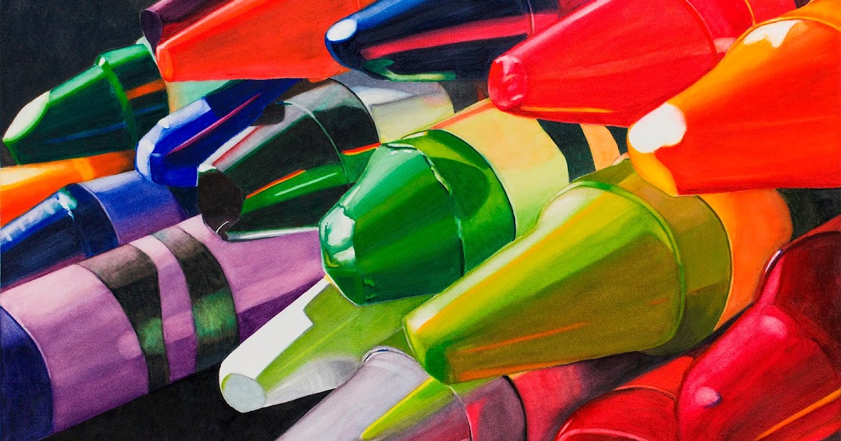 The Canvas From wax to watercolor