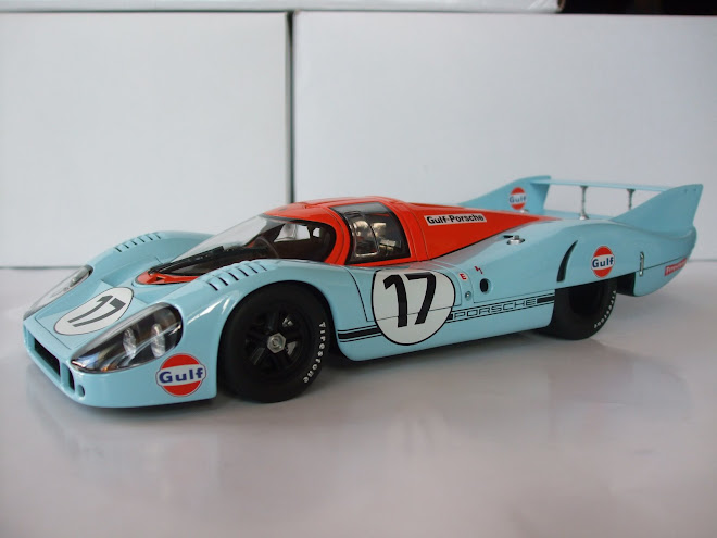 PORSCHE 917 LONG TAIL GULF TEAM 1971 NO.17 -RACE-