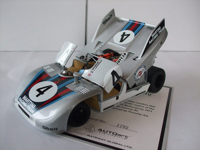 PORSCHE 908/03 NURBURGRING MARKO MARTINI 1971 NO.4 -RACE-