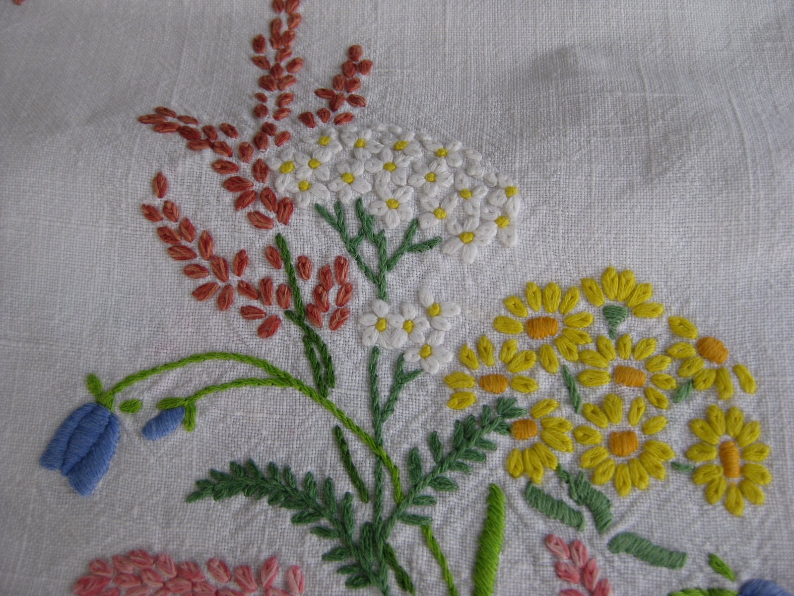 Dried flower wedding bouquet rustic palm meadow flower