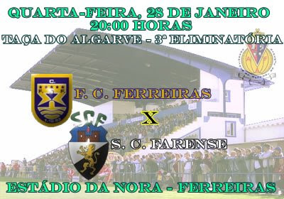 Taça do Algarve - Ferreiras-Farense