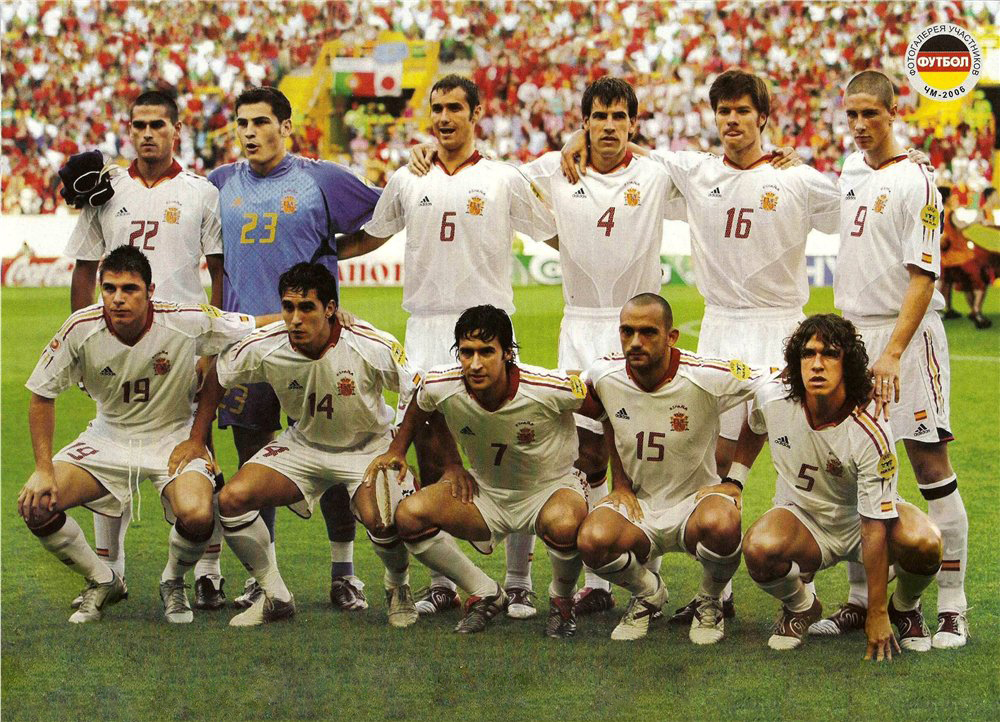 Futebol em Fotos Espanha Eurocopa 2004