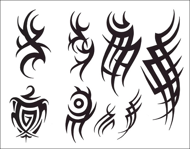 of the hands or feet and can be enlarged to full body tattoo designs
