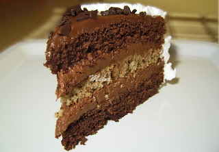 Tort cu ciocolata si nuca (2)