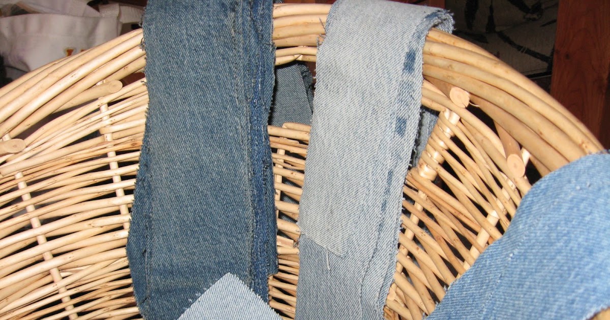 Frugal Veggie Mama The Braided Denim Rug Tutorial