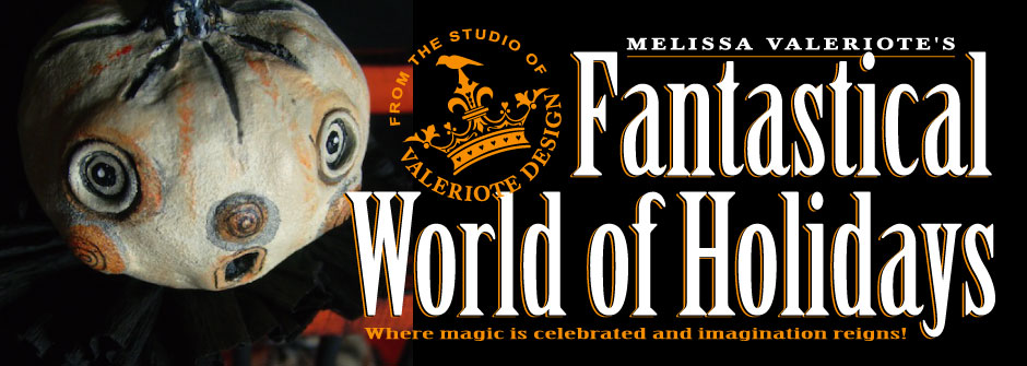 Halloween Folk Art by Melissa Valeriote
