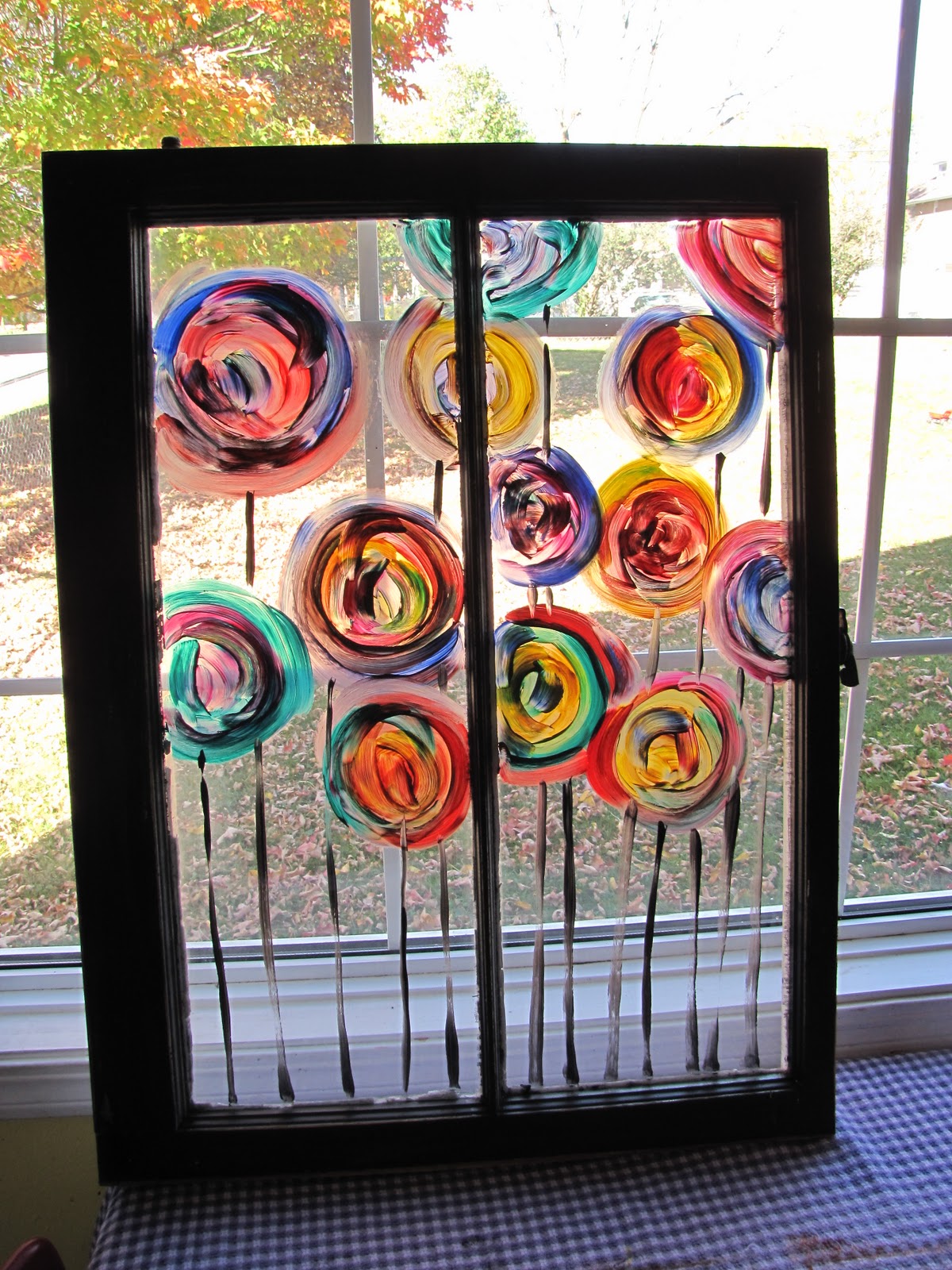 Creative Genius Art Window Paintings (sold)
