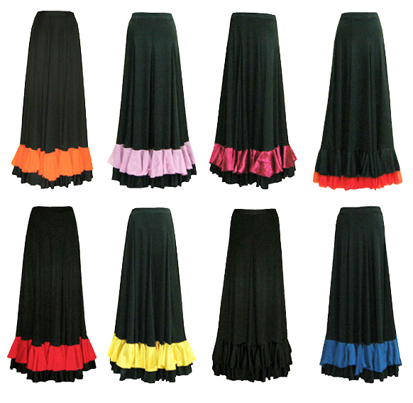 saia para dança espanhola