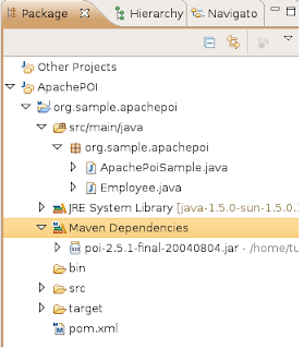After adding Apache Poi Maven