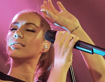 Tag leona lewis back tattoo celebrity tattoo leona lewis wrist tattoo