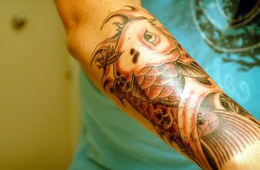 koi carp tattoo designs