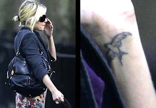 Sienna Miller star tattoos