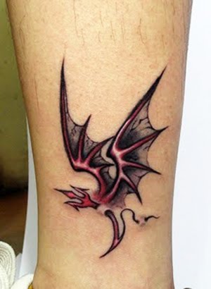 tribal dragon tattoos design Dragon is believed to be a fairytale character