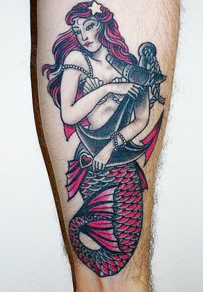 mermaid tattoos. By getting mermaid tattoos you