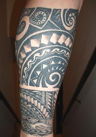 Samoan tattoo designs are known as pe'a for men and malu for women.