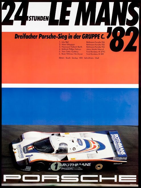 Porsche Sieg 1-2-3 Gruppe C Le Mans 1982