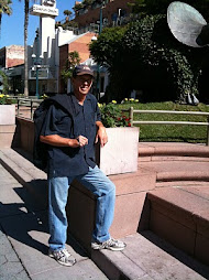 Enjoying the Promenade in Santa Monica before the PET