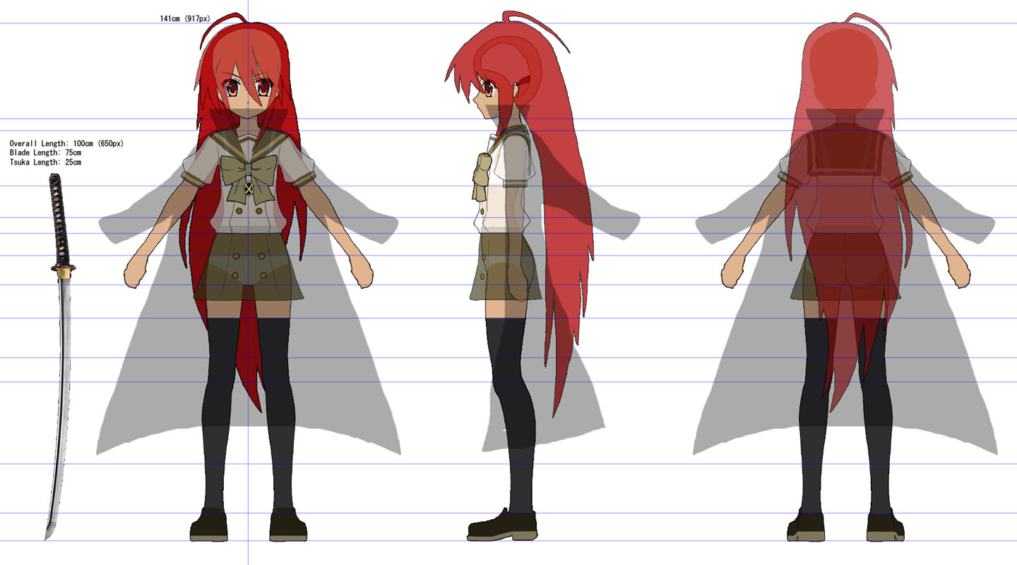 to make a 3D Shana (from1440