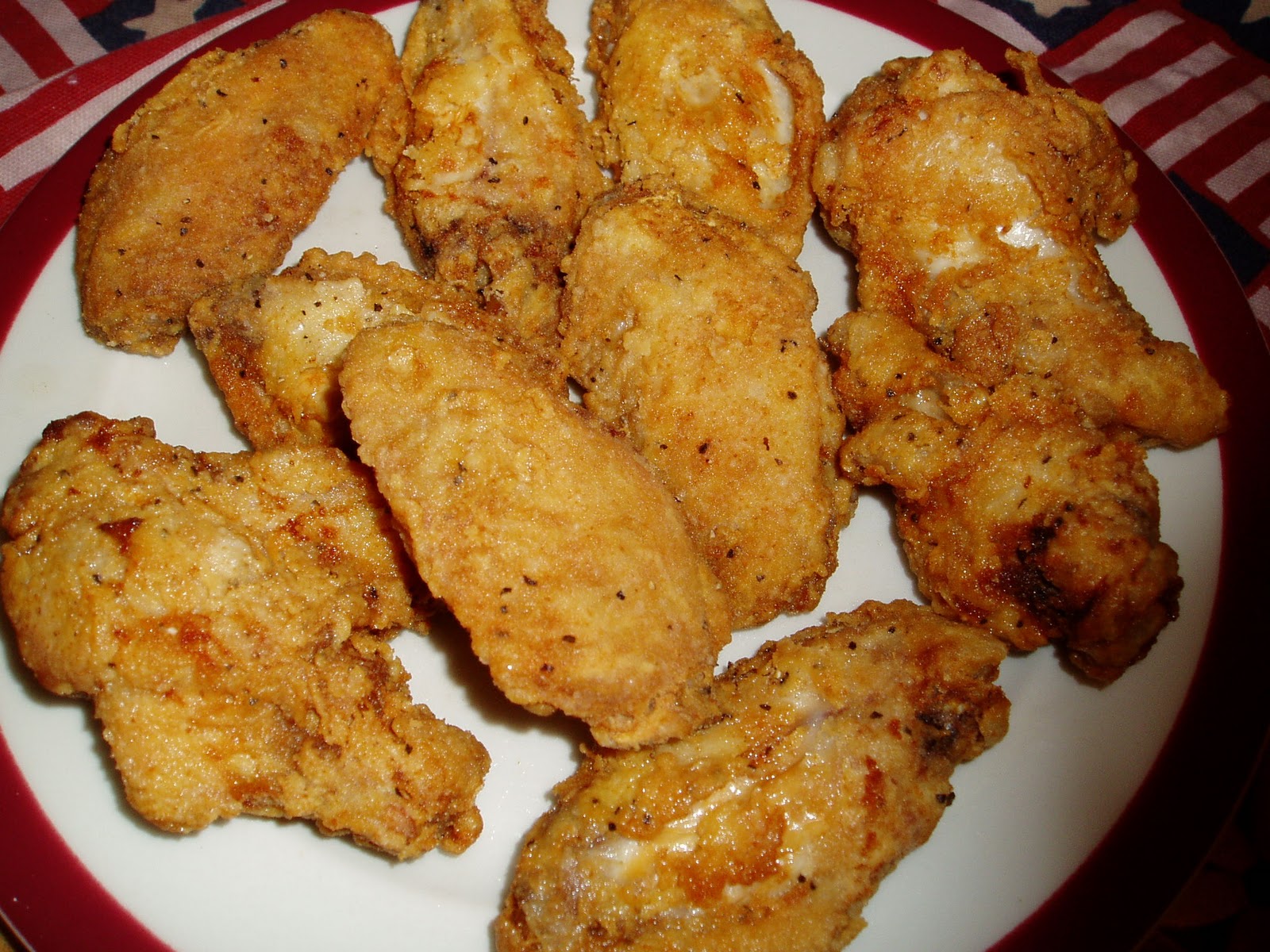 Boston Working Mom Fried Chicken Wings