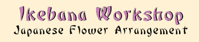 Ikebana Workshop: flower arranging