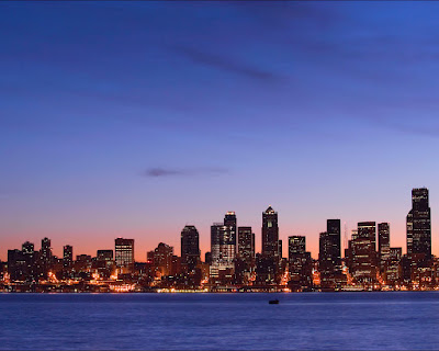 Seattle at dawn