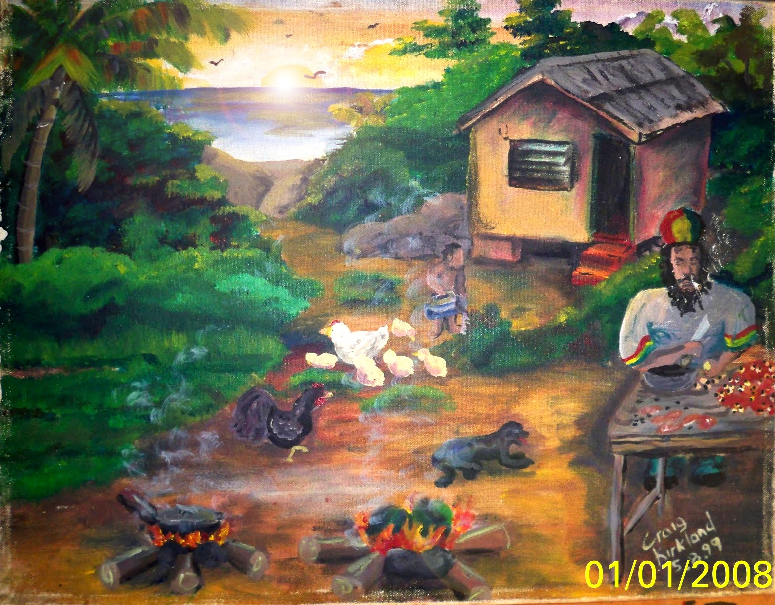 Craig A. Kirkland's Art Rasta Livity Amaziyah The Great arts