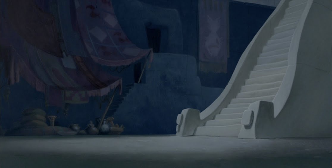 Animation Backgrounds: THE EMPEROR'S NEW GROOVE - part two